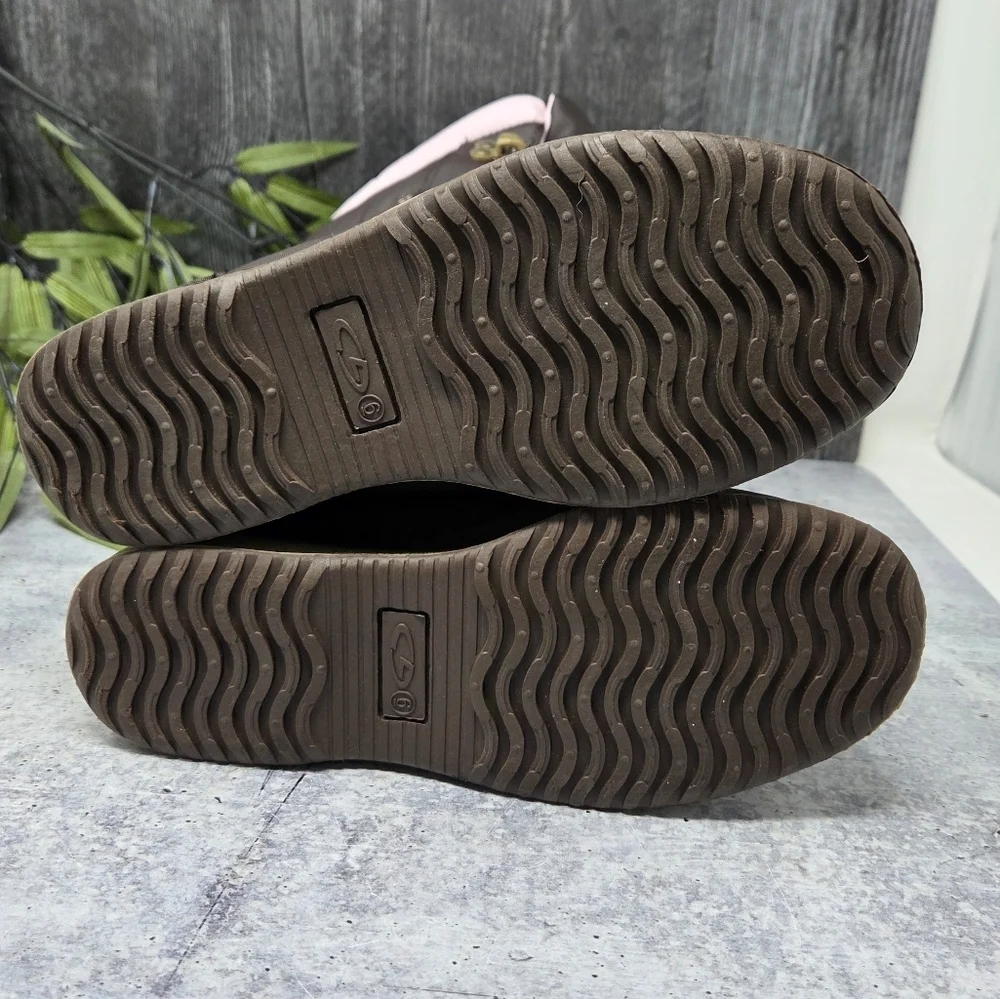C9 By Champion | Nanette Brown Light Pink Winter Snow Boots Size 6